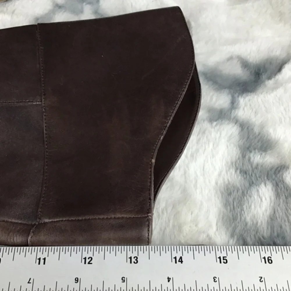 Vince Camuto Brown Leather Knee-High Boots Size 7.5‎